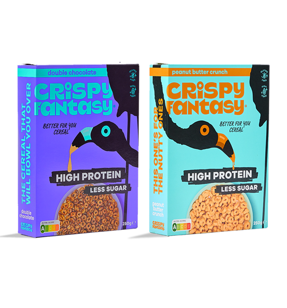 Peanut Butter Crunch + Double Chocolate – 2 Packungen